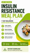Insulin Resistance Meal Plan PDF | 7-Day Balanced Blood Sugar Guide