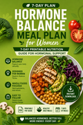 Hormone Balance Meal Plan For Women | 7-Day Wellness Guide PDF