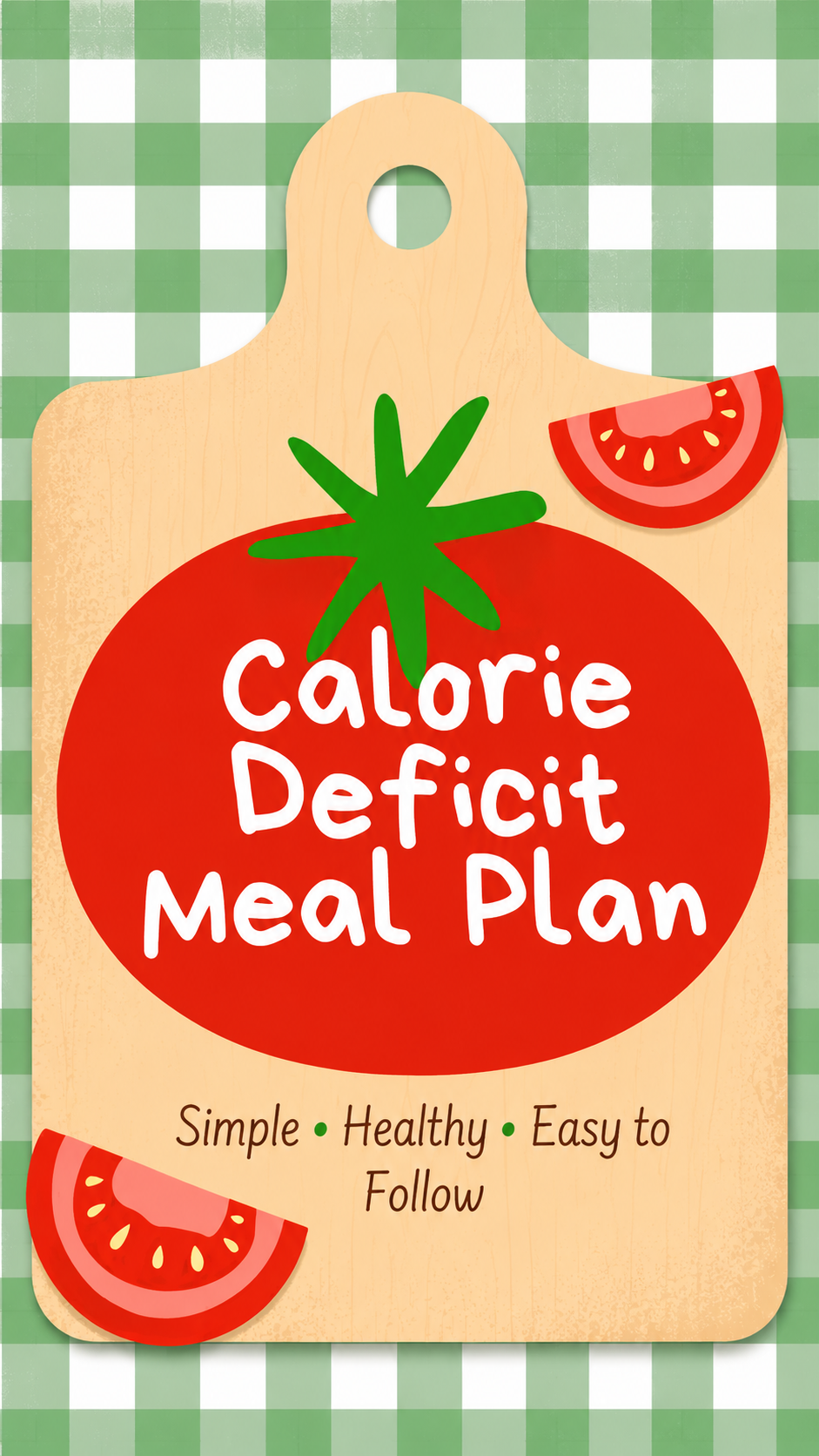 Calorie Deficit Meal Plan PDF | 7-Day Weight Loss Guide
