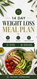 14 Day Weight Loss Meal Plan PDF | Healthy Diet Guide for Busy People
